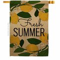 Patio Trasero Fresh Summer Summertime Fun & Sun 28 x 40 in. Double-Sided Vertical House Flags for  Banner Garden PA3903878